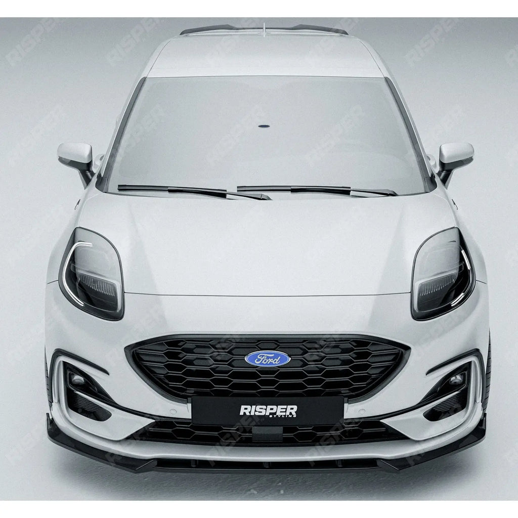Front Splitter In Gloss Black For Ford Puma ST Line & ST Line X 2019+
