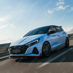 Front Splitter In Gloss Black For Hyundai I20 N Mk3 2020+