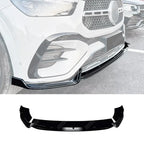 Front Splitter In Gloss Black For Mercedes GLE W167 C167 2024+ AMG Line Facelift