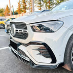 Front Splitter In Gloss Black For Mercedes GLE W167 C167 2024+ AMG Line Facelift