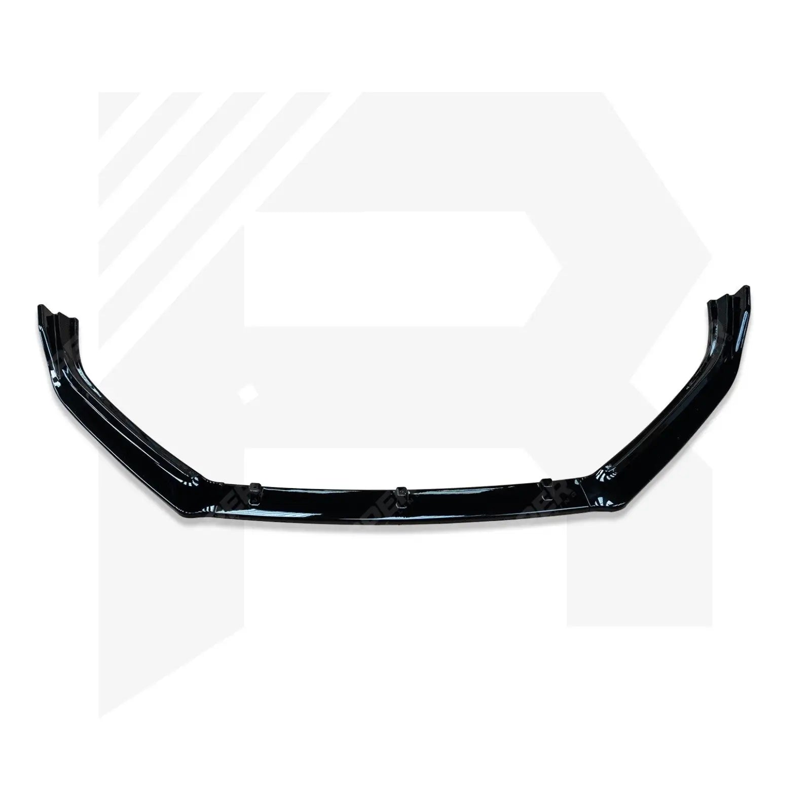 Front Splitter In Gloss Black For Volkswagen Polo MK5 6R 6C 2009-2017 GTI R