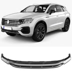Front Splitter In Gloss Black For Volkswagen Touareg MK3 Pre Facelift R Line 2018-2023
