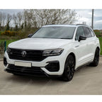 Front Splitter In Gloss Black For Volkswagen Touareg MK3 Pre Facelift R Line 2018-2023