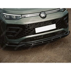 Front Splitter In Gloss Black For VW Tayron R-Line MK1 2025 On