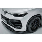 Front Splitter In Gloss Black For VW Tayron R-Line MK1 2025 On