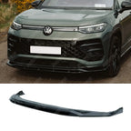 Front Splitter In Gloss Black For VW Tayron R-Line MK1 2025 On