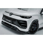 Front Splitter In Gloss Black For VW Tayron R-Line MK1 2025 On