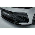 Front Splitter In Gloss Black For VW Tiguan R-Line MK3 2024 On