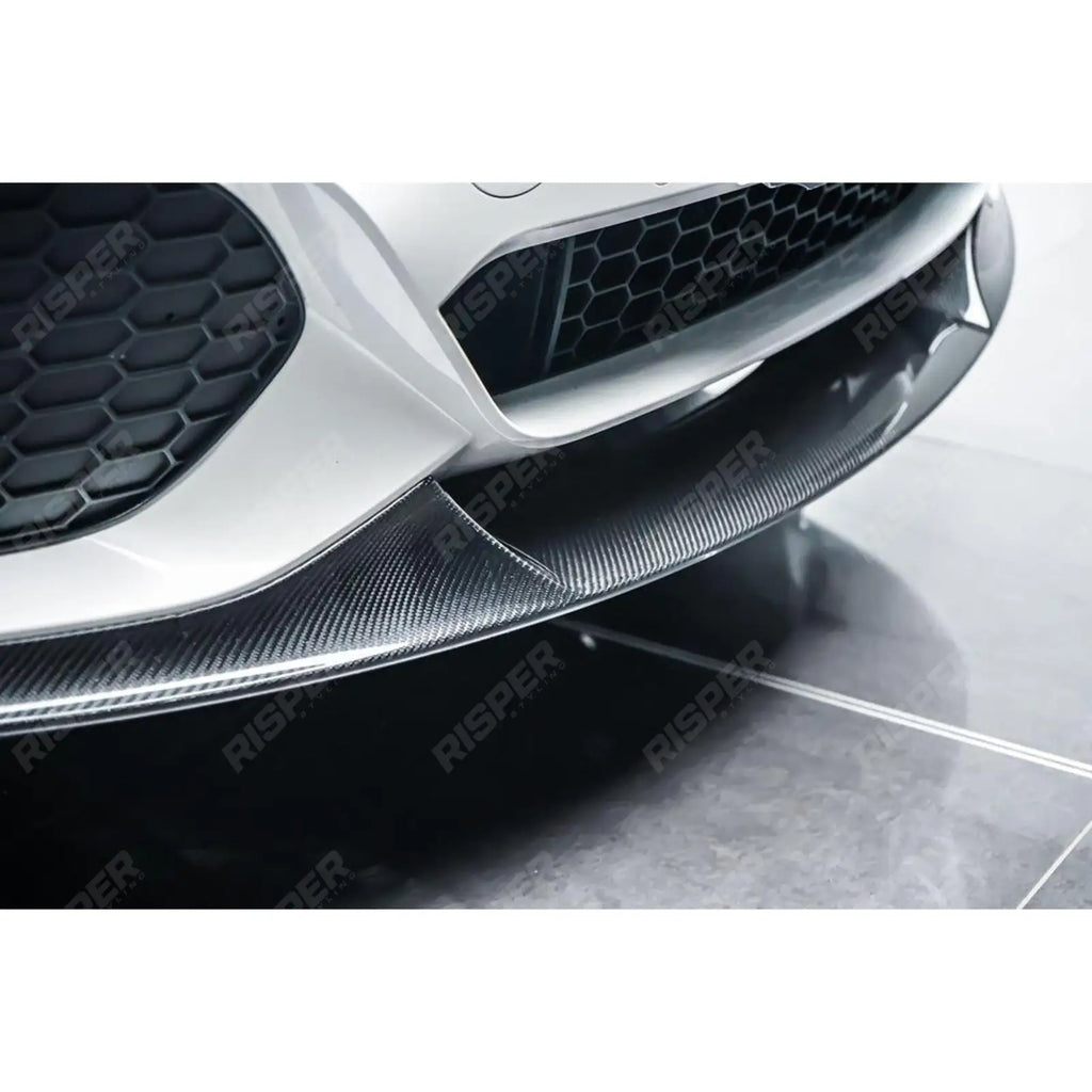 Front Splitter Lip in Carbon Look For BMW X5 F15 M Sport 2013-2018
