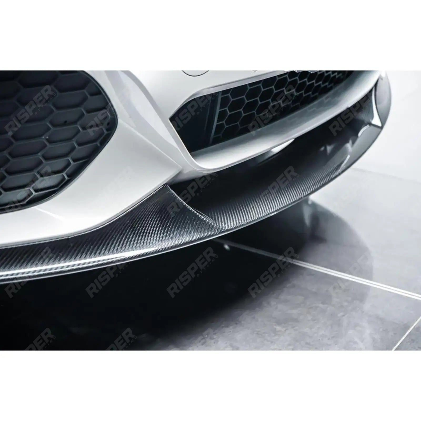Front Splitter Lip in Carbon Look For BMW X5 F15 M Sport 2013-2018