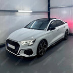 Front Splitter Lip In Gloss Black For Audi A3 S Line / S3 8Y Hatch & Sportback 2021-2024