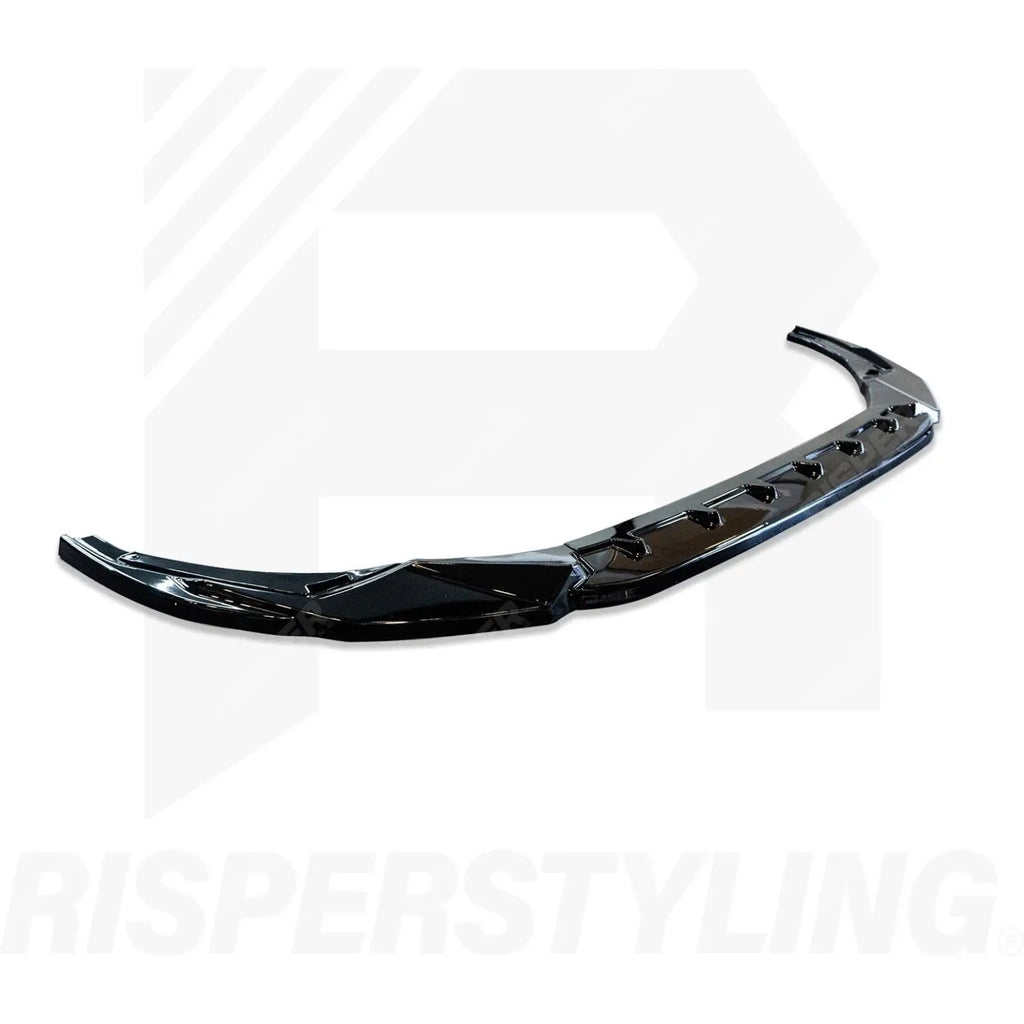 Front Splitter Lip In Gloss Black For Audi A3 S Line / S3 8Y Hatch & Sportback 2021-2024