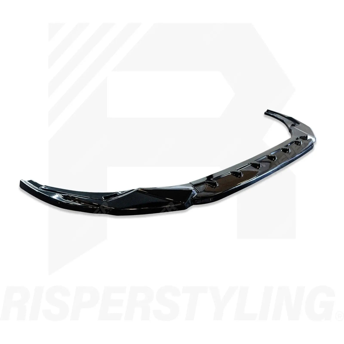Front Splitter Lip In Gloss Black For Audi A3 S Line / S3 8Y Hatch & Sportback 2021-2024