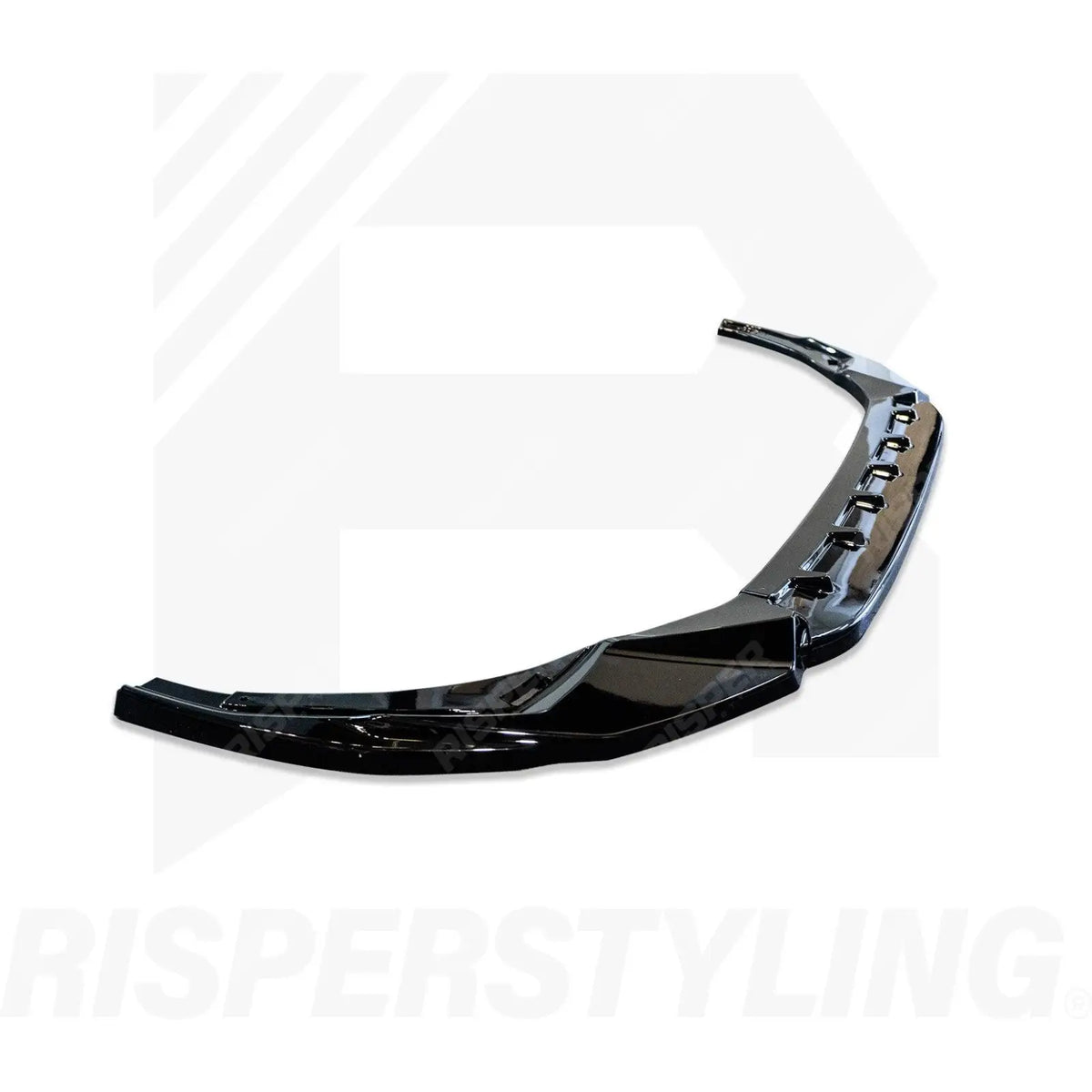 Front Splitter Lip In Gloss Black For Audi A3 S Line / S3 8Y Hatch & Sportback 2021-2024