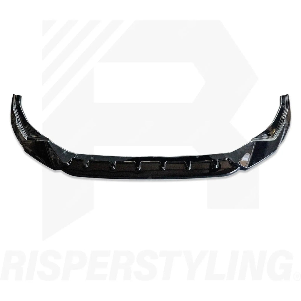 Front Splitter Lip In Gloss Black For Audi A3 S Line / S3 8Y Hatch & Sportback 2021-2024