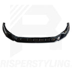 Front Splitter Lip In Gloss Black For Audi A3 S Line / S3 8Y Hatch & Sportback 2021-2024