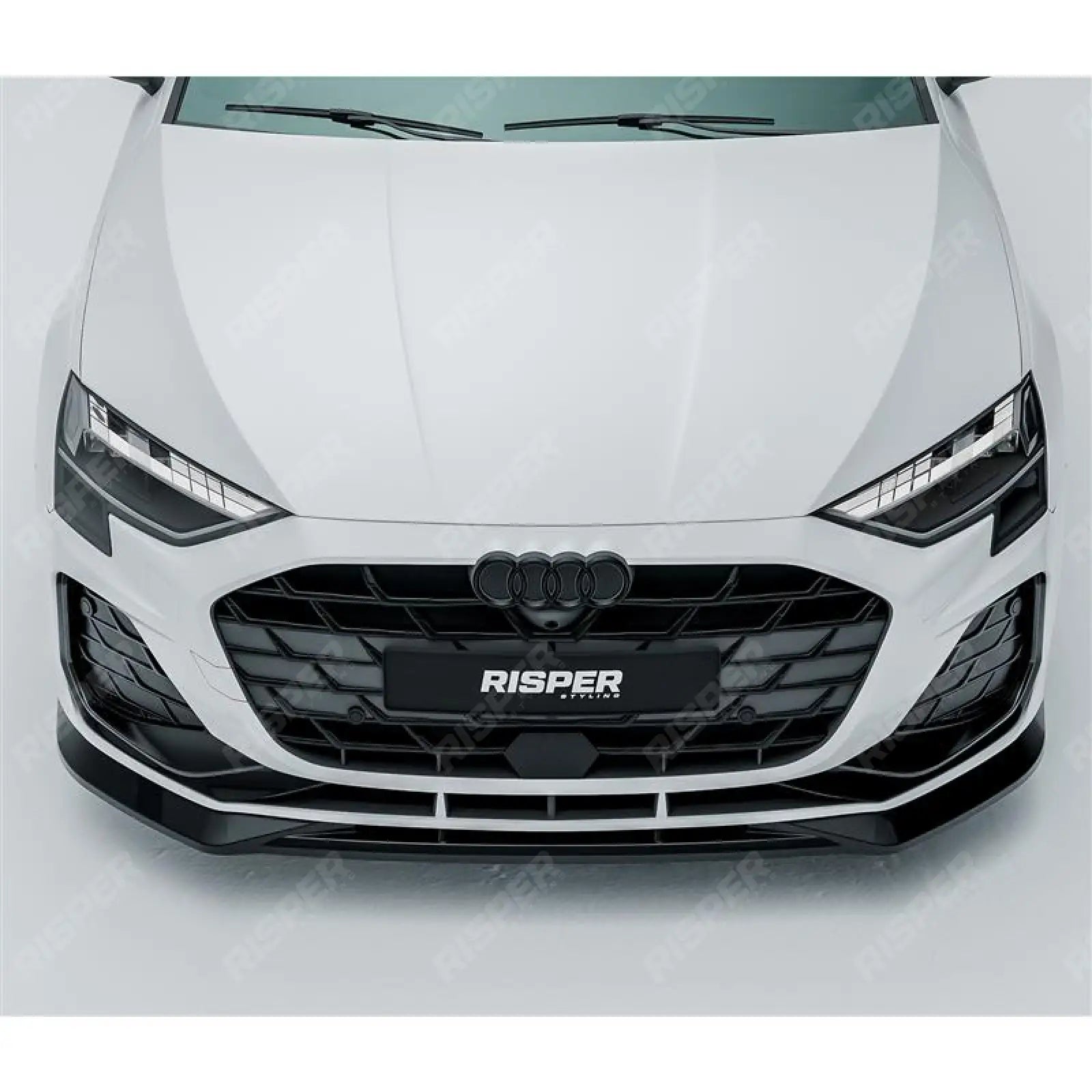 Front Splitter Lip In Gloss Black For Audi A3 S Line S3 8Y Saloon / Sportback 2024+