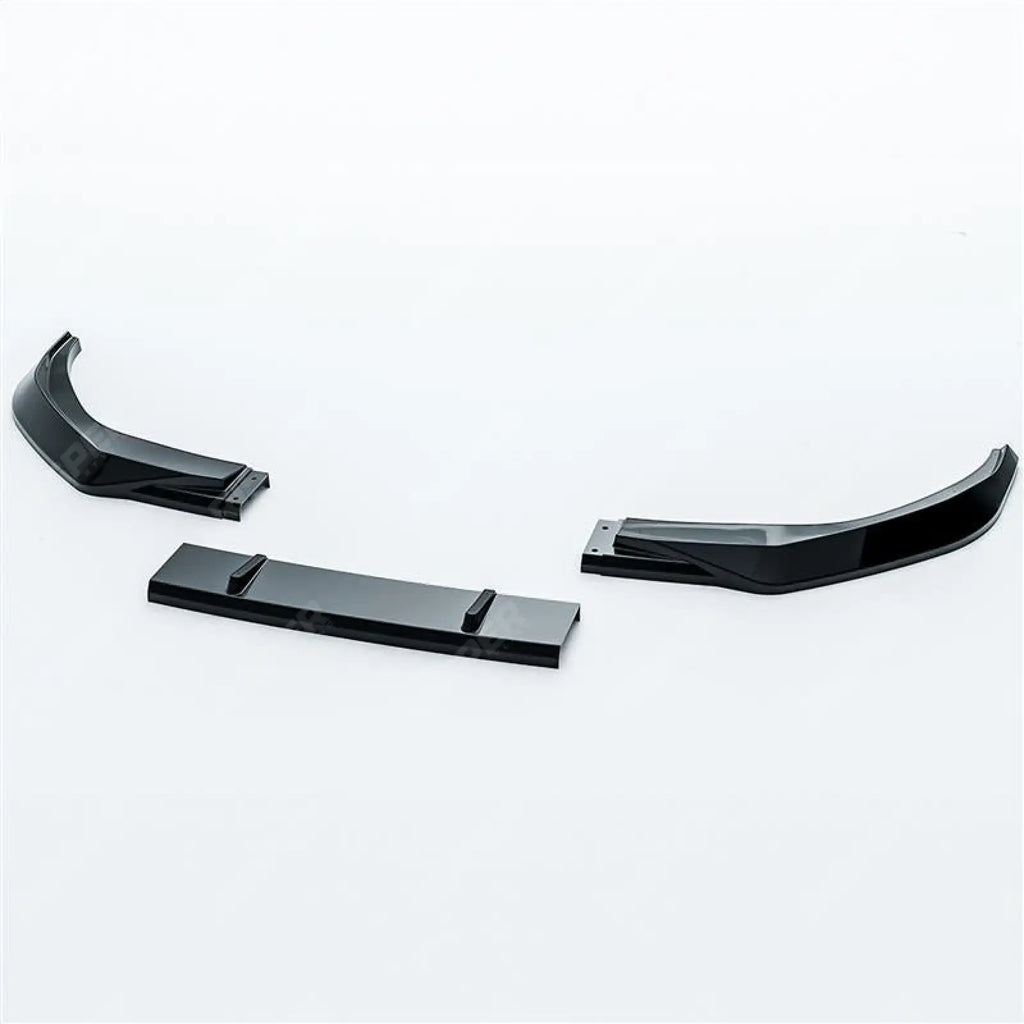 Front Splitter Lip In Gloss Black For Audi A3 S Line S3 8Y Saloon / Sportback 2024+