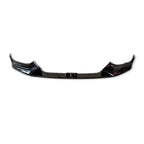 Front Splitter Lip In Gloss Black For BMW 1 Series F20 M Sport LCI Facelift 2015-2019