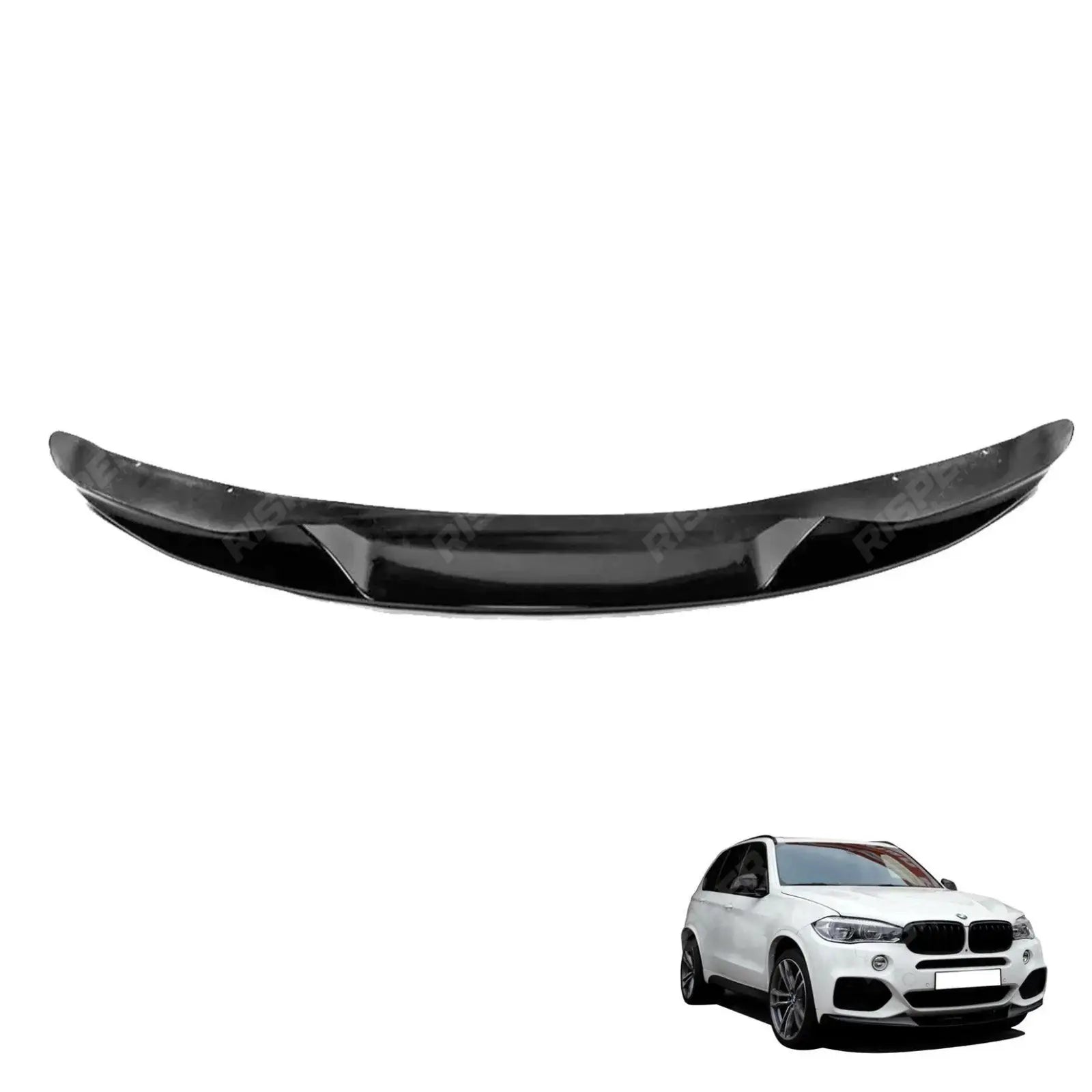 Front Splitter Lip in Gloss Black For BMW X5 F15 M Sport 2013-2018