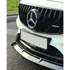 Front Splitter Lip In Gloss Black For Mercedes E-Class 'E63S AMG Brabus' W213 2016-2020