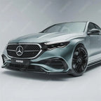 Front Splitter Lip In Gloss Black For Mercedes E Class W214 2024+