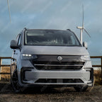 Front Splitter Lip In Gloss Black For Volkswagen Transporter T7 2025 on