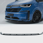 Front Splitter Lip In Gloss Black For Volkswagen Transporter T7 2025 on