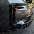 Front Splitter Lip In Gloss Black For Volkswagen Transporter T7 2025 on