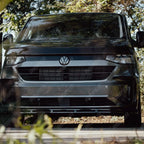 Front Splitter Lip In Gloss Black For Volkswagen Transporter T7 2025 on