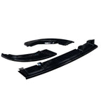 Front Splitter Lip In Gloss Black For VW Transporter T6.1