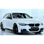 Front Splitter Lip in Matte Black For BMW 3 Series F30 F35 M Sport 2011-19