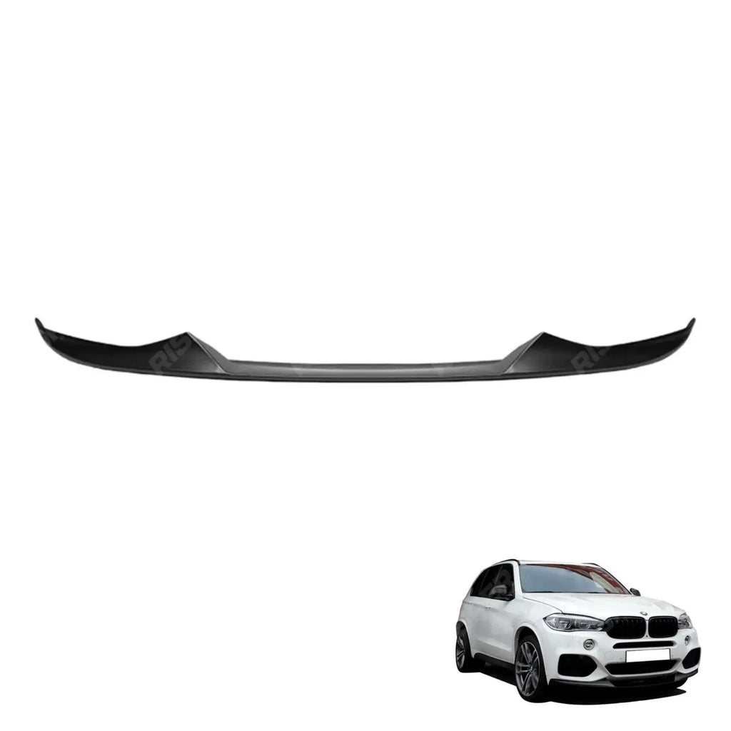 Front Splitter Lip in Matte Black For BMW X5 F15 M Sport 2013-2018