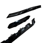 Front Splitter Lip Kit In Gloss Black For Mercedes A Class A35 Amg Line W177 2018+