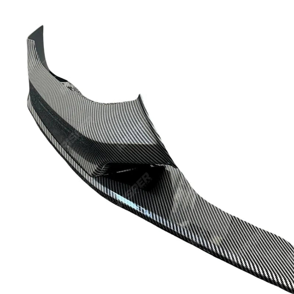 Front Splitter Lip M Sport In Carbon Look For Bmw 1 Series F20 Lci -