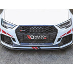 FRONT SPLITTER V.2 For AUDI RS3 8V FACELIFT SPORTBACK (2017-2020)