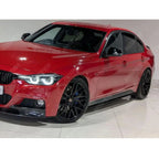 Full Aero Body Kit Diffuser 0___0 In Gloss Black For BMW 3 Series F30 M Sport 2012-2018