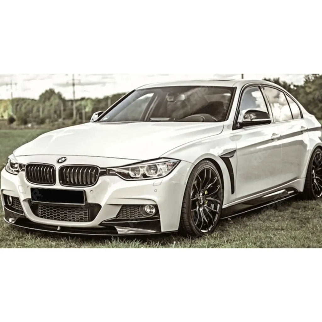 Full Aero Body Kit Diffuser 0___0 In Gloss Black For BMW 3 Series F30 M Sport 2012-2018