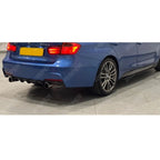 Full Aero Body Kit Diffuser 0___0 In Gloss Black For BMW 3 Series F30 M Sport 2012-2018
