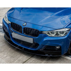 Full Aero Body Kit Diffuser 00___ In Gloss Black For BMW 3 Series F30 M Sport 2012-2018