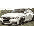 Full Aero Body Kit Diffuser 00___ In Gloss Black For BMW 3 Series F30 M Sport 2012-2018