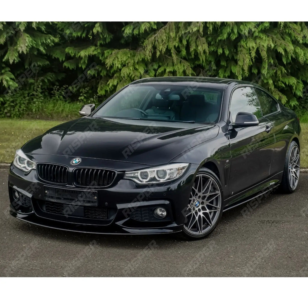 Full Aero Body Lip Kit Diffuser 00___ In Gloss Black For BMW 4 Series F32 M Sport 2014-2020