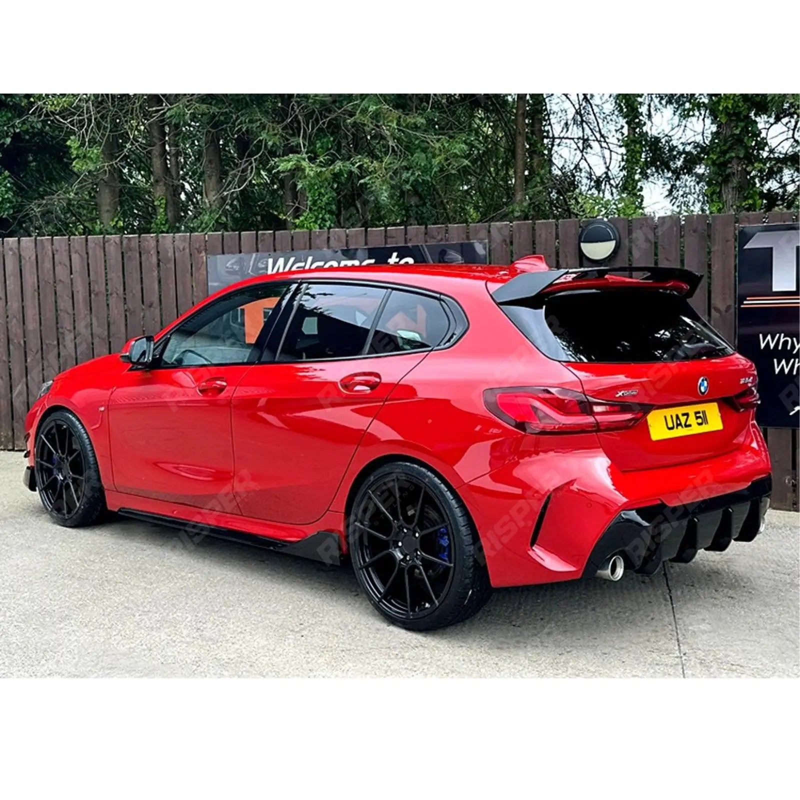Full Aero Kit In Gloss Black For BMW 1 Series M Sport F40 2018 - 2024