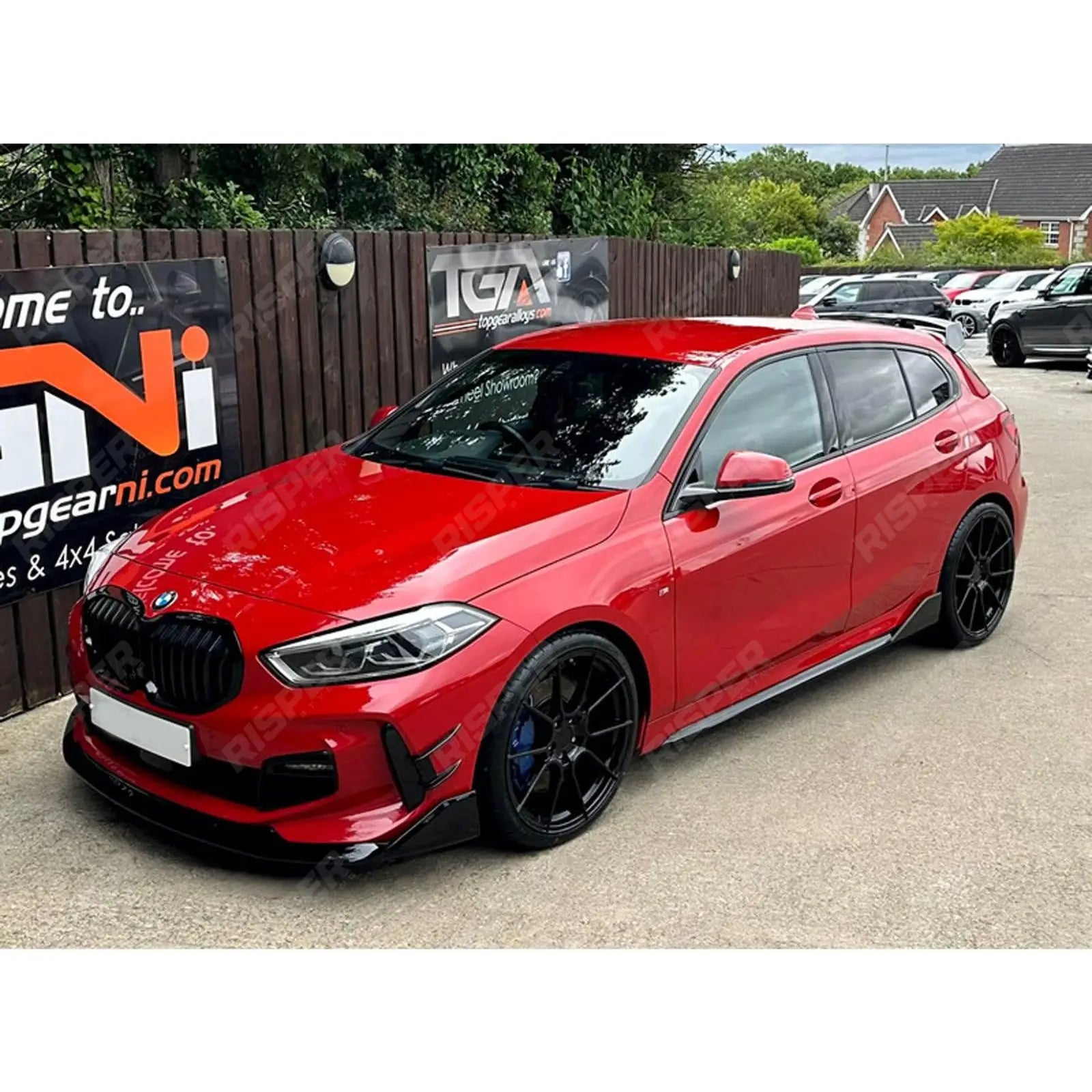 Full Aero Kit In Gloss Black For BMW 1 Series M Sport F40 2018 - 2024