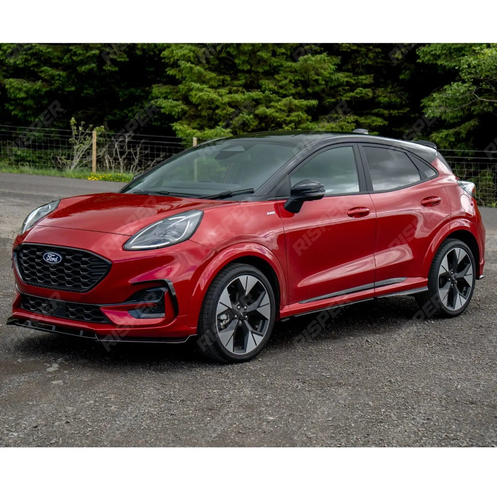 Full Aero Kit In Gloss Black For Ford Puma ST Line & ST Line X 2024+