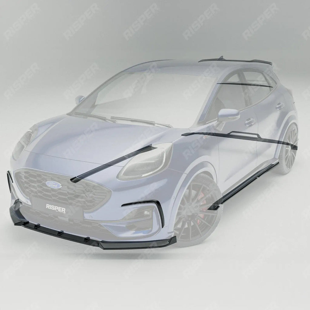 Full Aero Kit In Gloss Black For Ford Puma ST Line & ST Line X 2024+