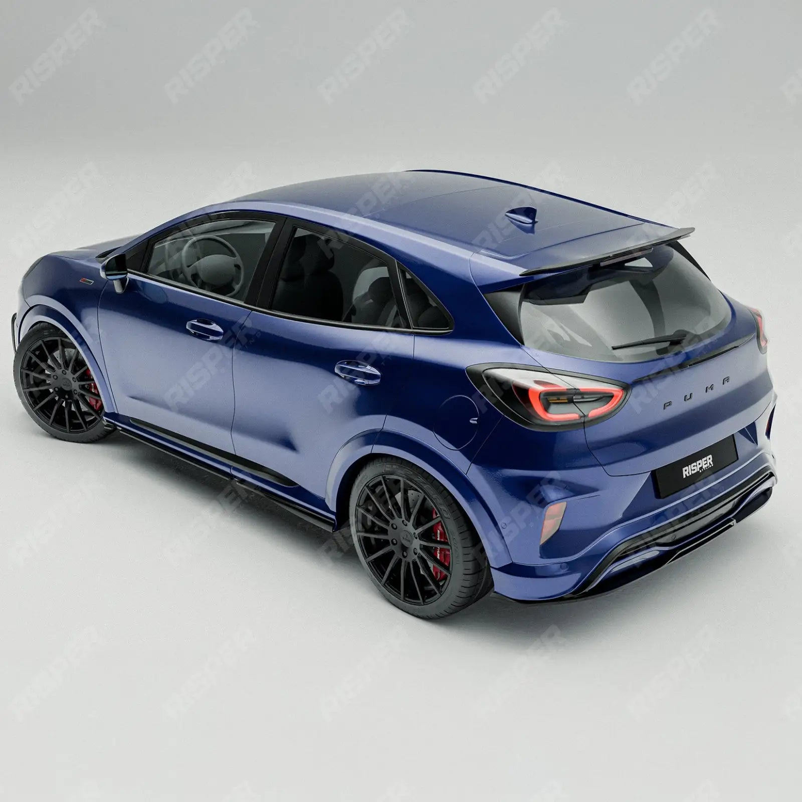 Full Aero Kit In Gloss Black For Ford Puma ST Line & ST Line X 2024+