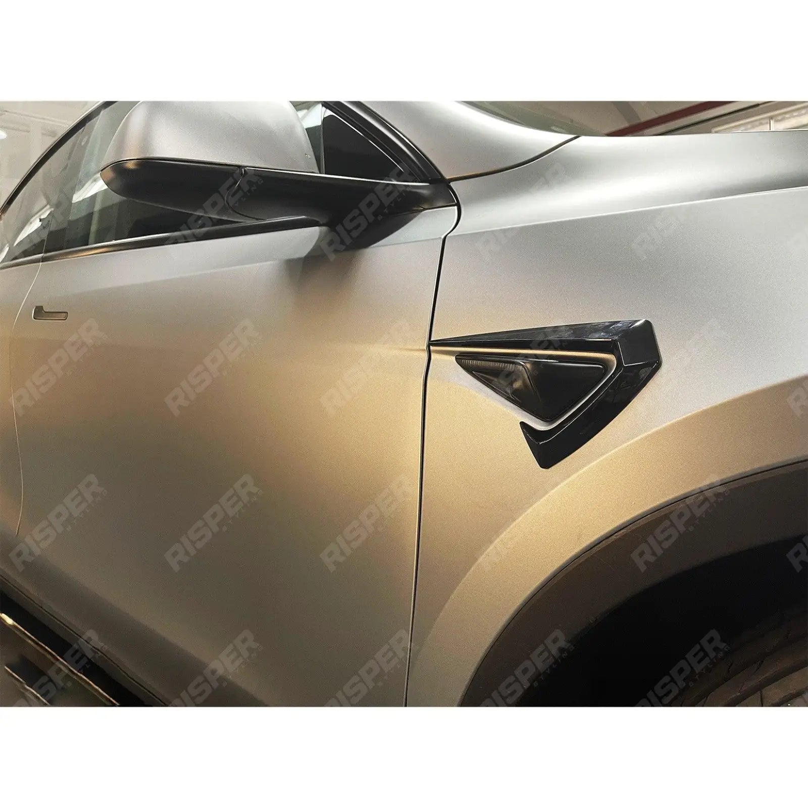 Full Aero Kit In Gloss Black For Tesla Model Y 2020+