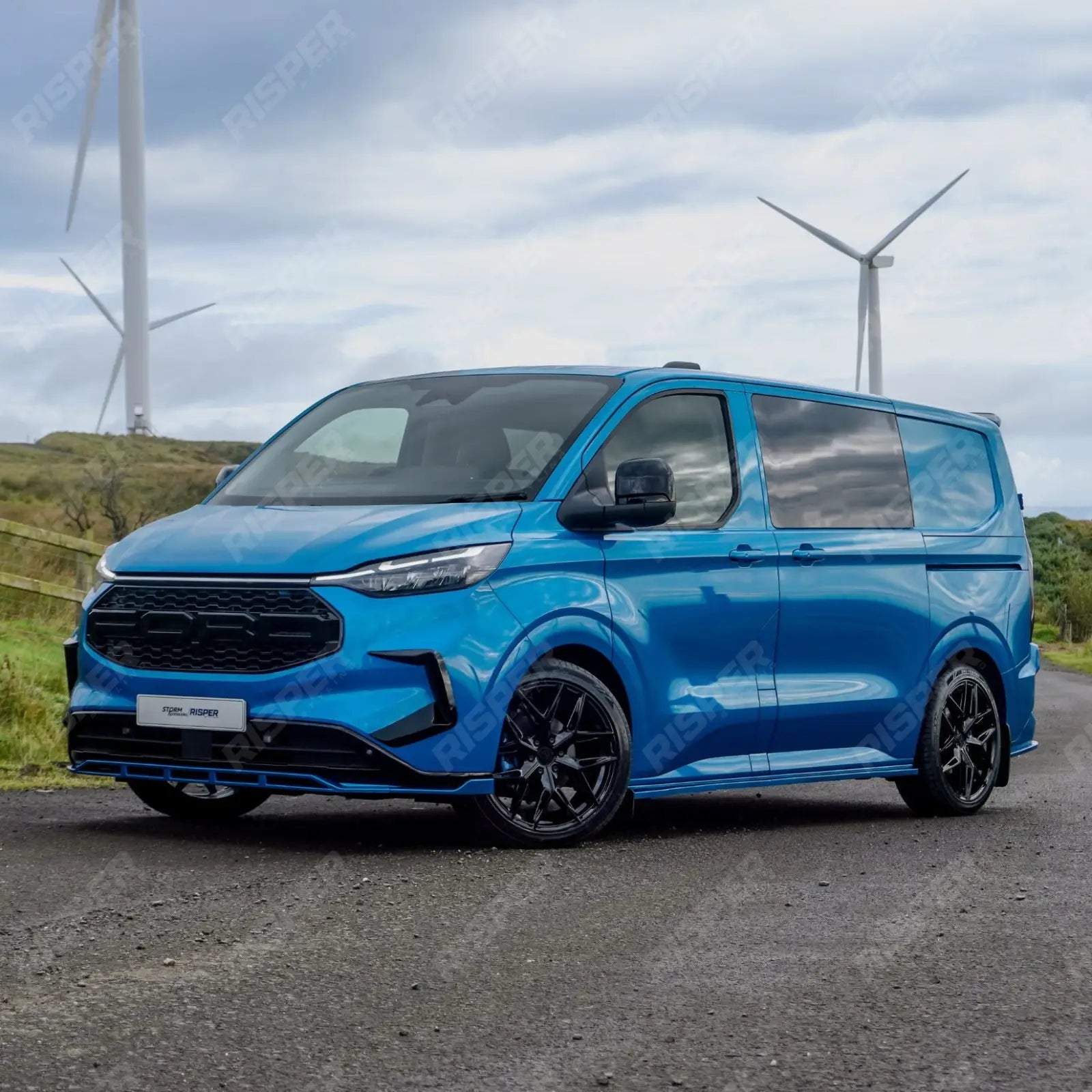 Full Aero Kit V1 Colour Coded For Ford Transit Custom LWB 2024 On