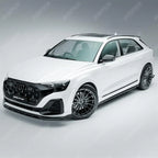 Full Aero Low Line Kit In Gloss Black For Audi Q8 S-Line 2023+